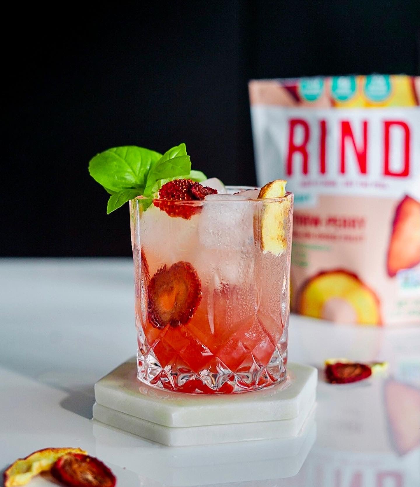 Strawberry Basil Spritz