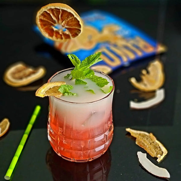 O-RIND-GE BURST Cocktail - RIND Snacks