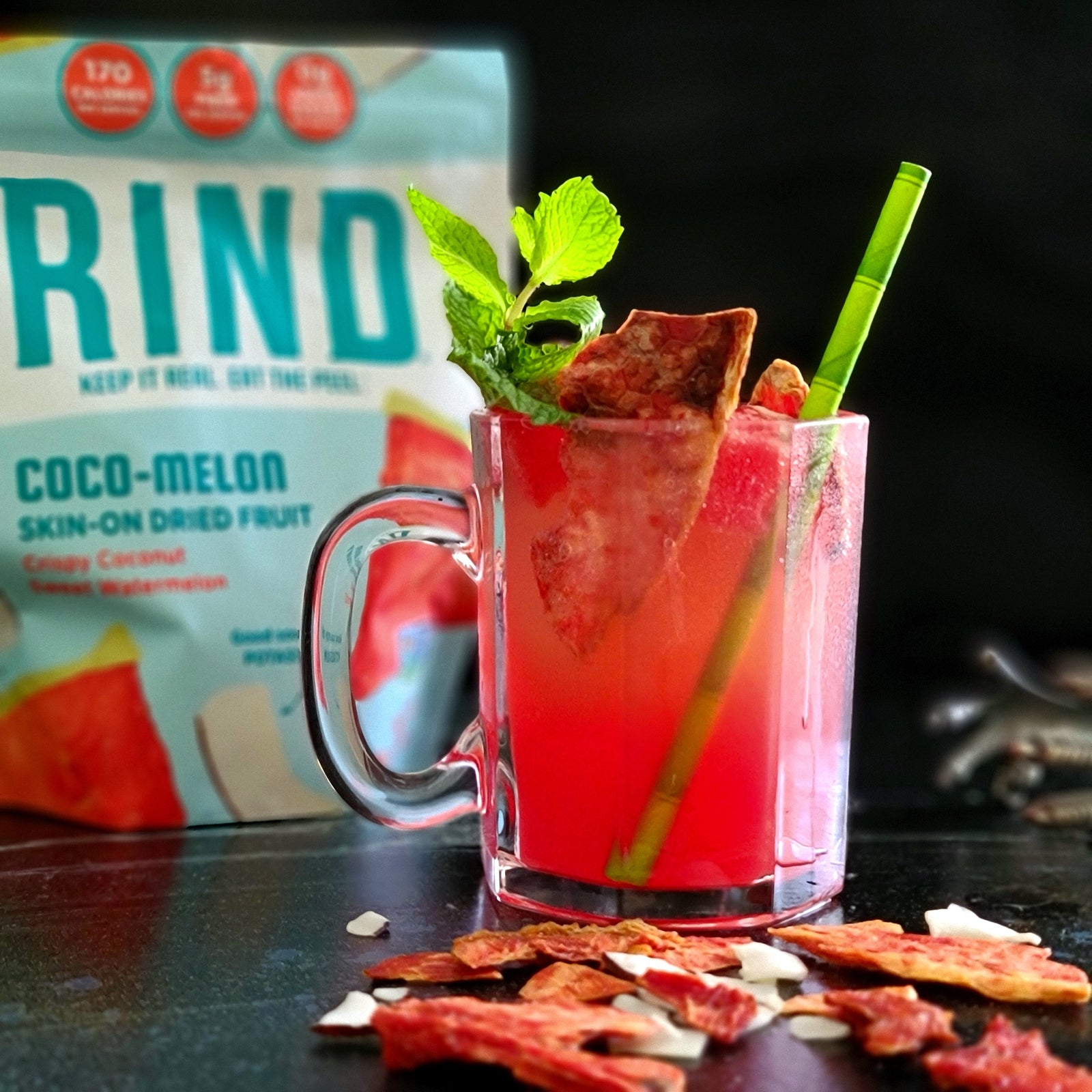 Watermelon RIND Mojito