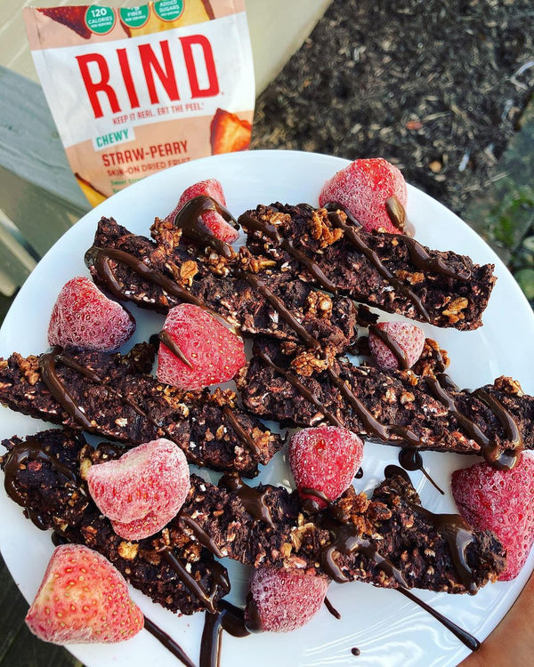 STRAWBERRY BROWNIE BREAD - RIND Snacks