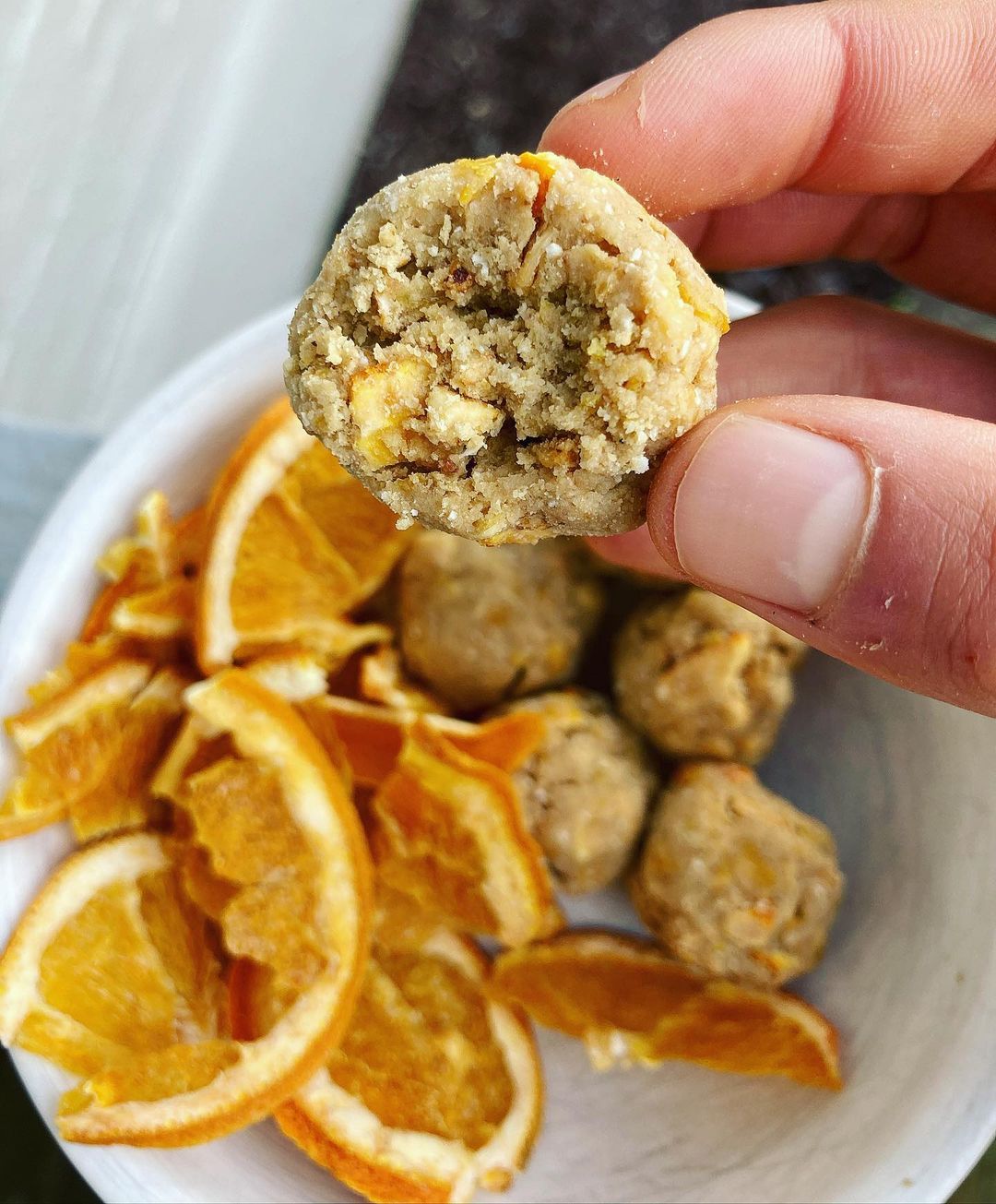 Orange Creme Energy Bites