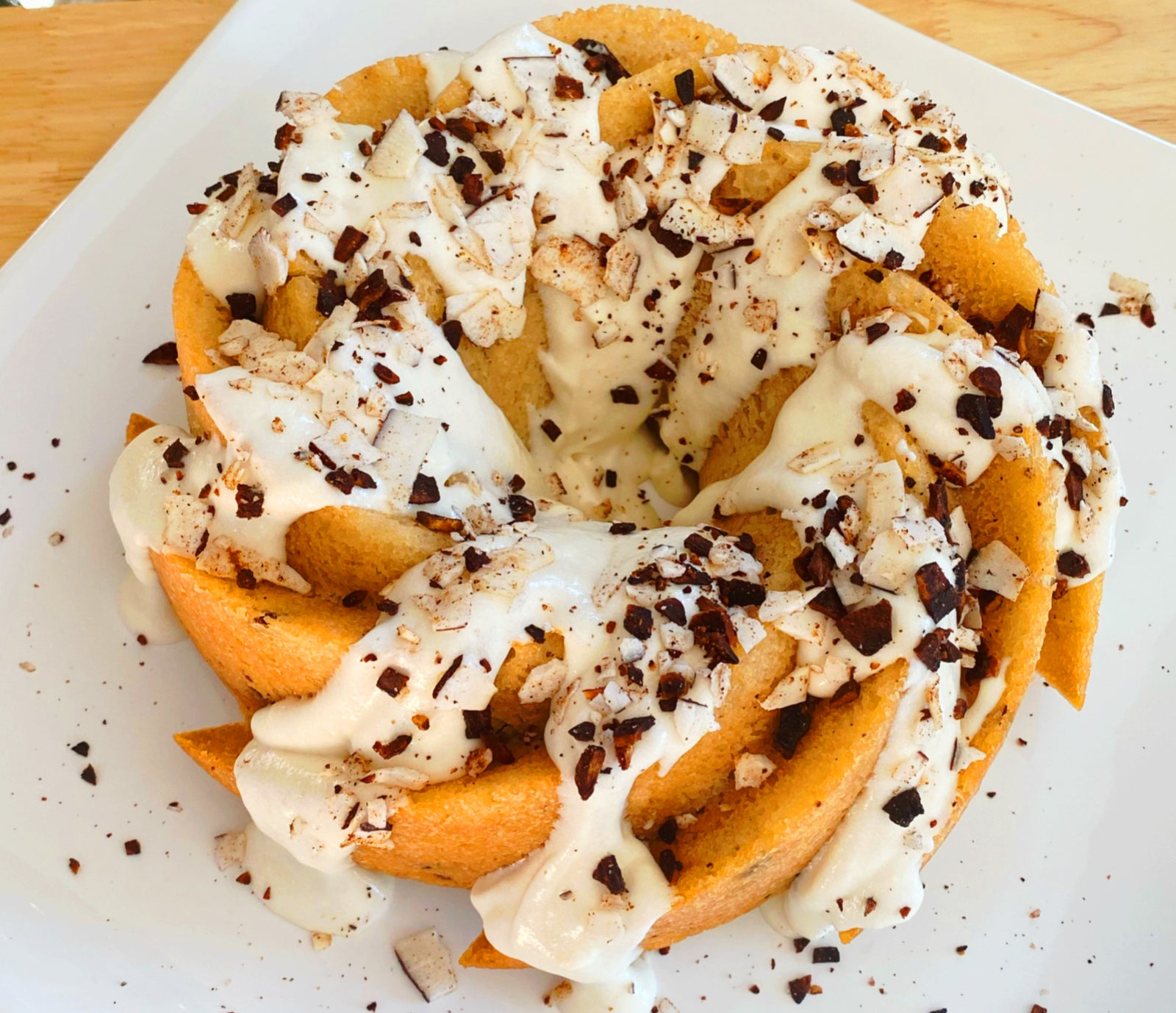 Coconut Chocolate Rum Cake 🎄🍹