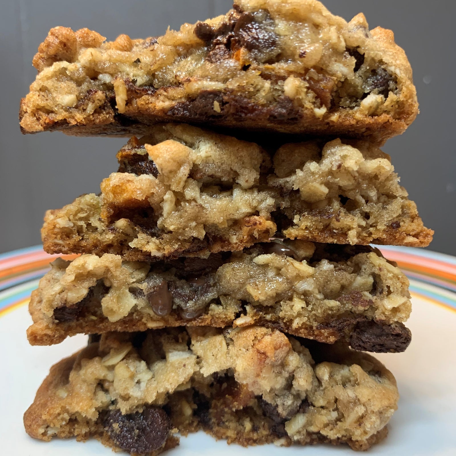 Orchard Oatmeal Chocolate Chip Cookies