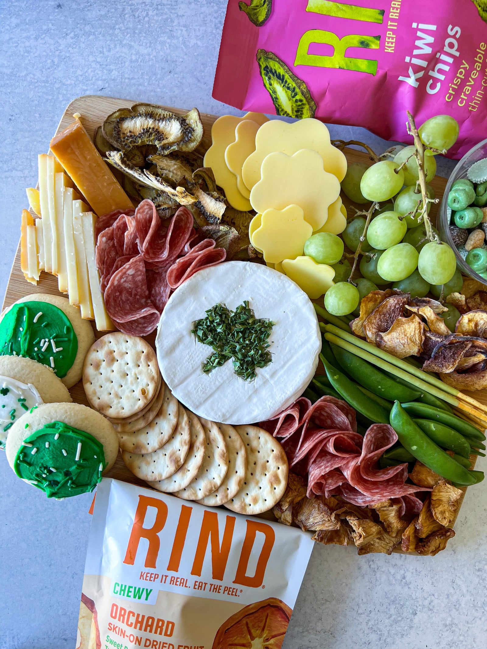 St. Patrick's Day Charcuterie Board