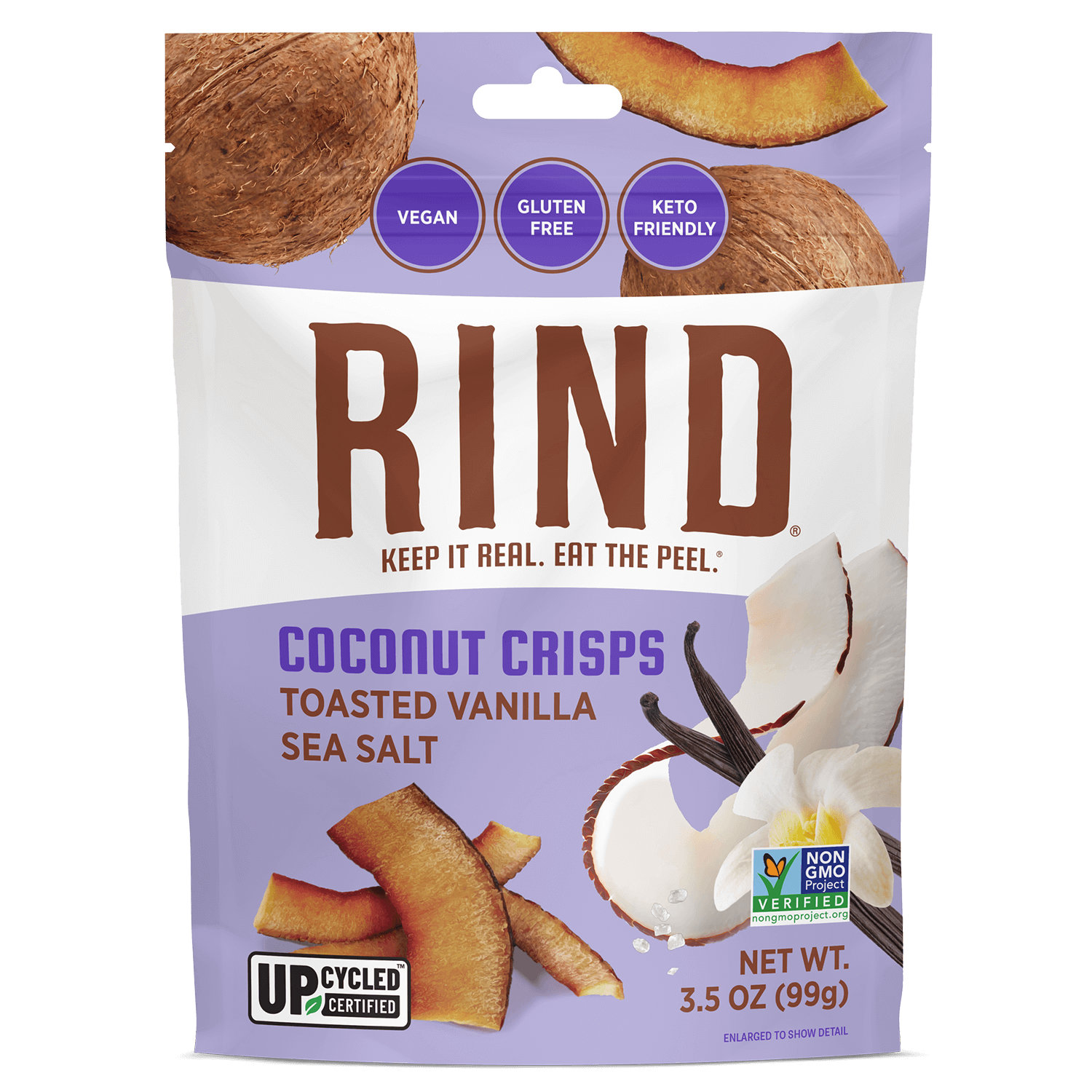 Toasted Vanilla Coconut Crisps