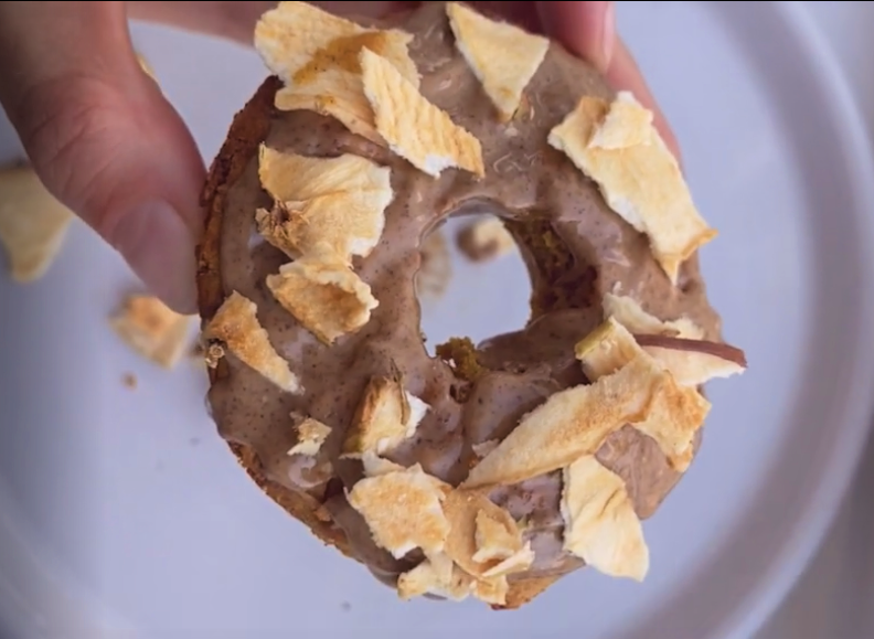 Pumpkin Apple Donuts