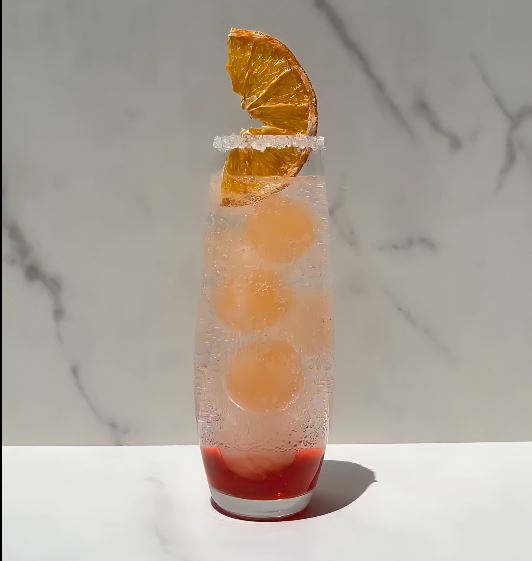 Strawberry Orange Sparkling Ade