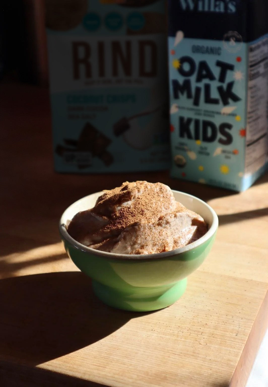 High Protein Vegan Chocolate Banana Pudding