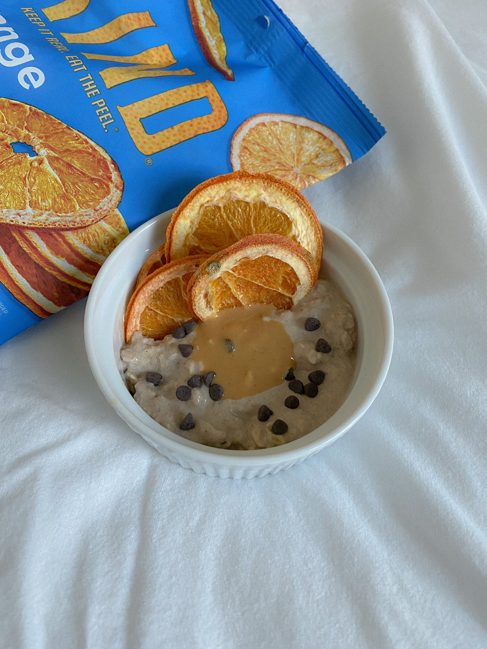 Orange Oatmeal Bowl
