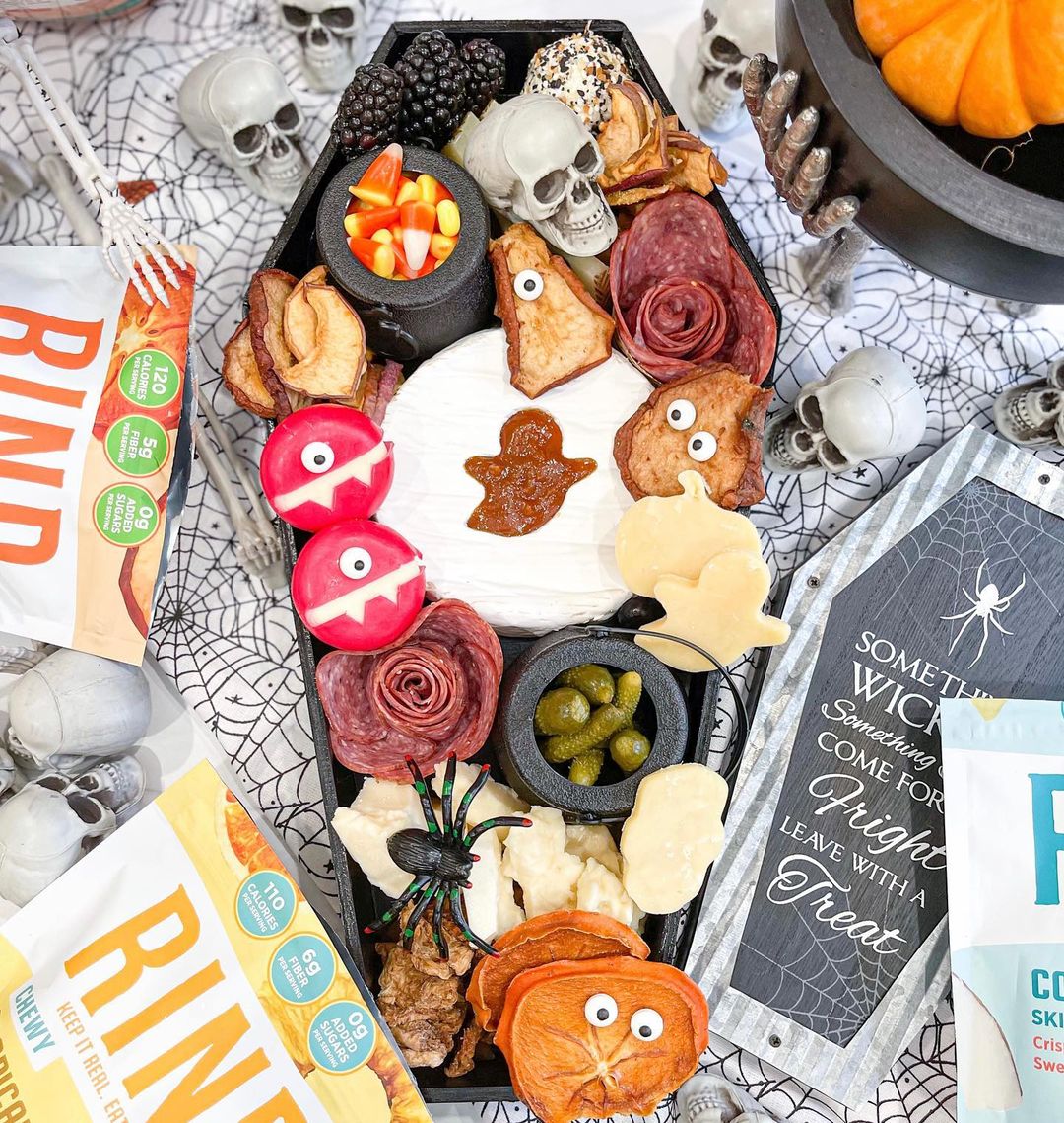 Spooky Charcuterie Board