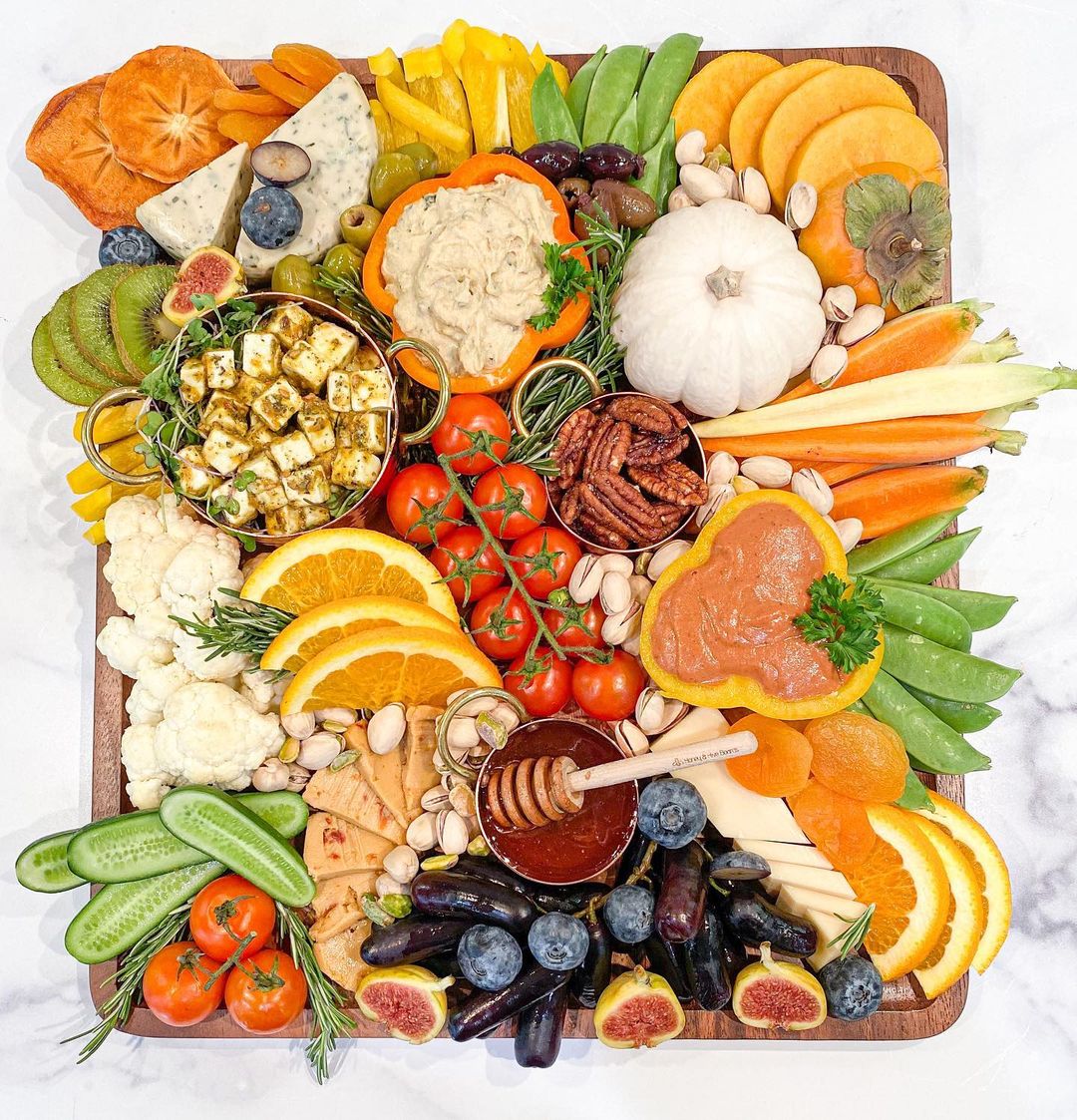 Festive Autumn Charcuterie Board