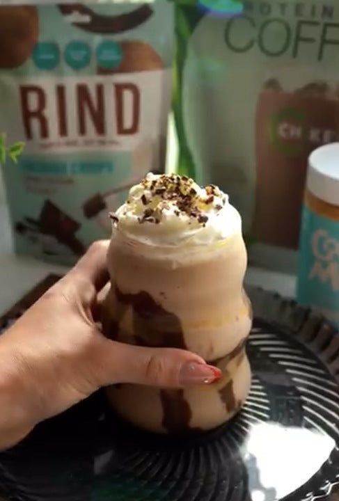 Choco-Chip Toasted Coconut Frappucino