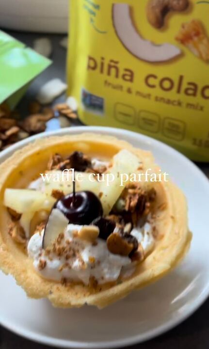 Waffle Cup Parfait