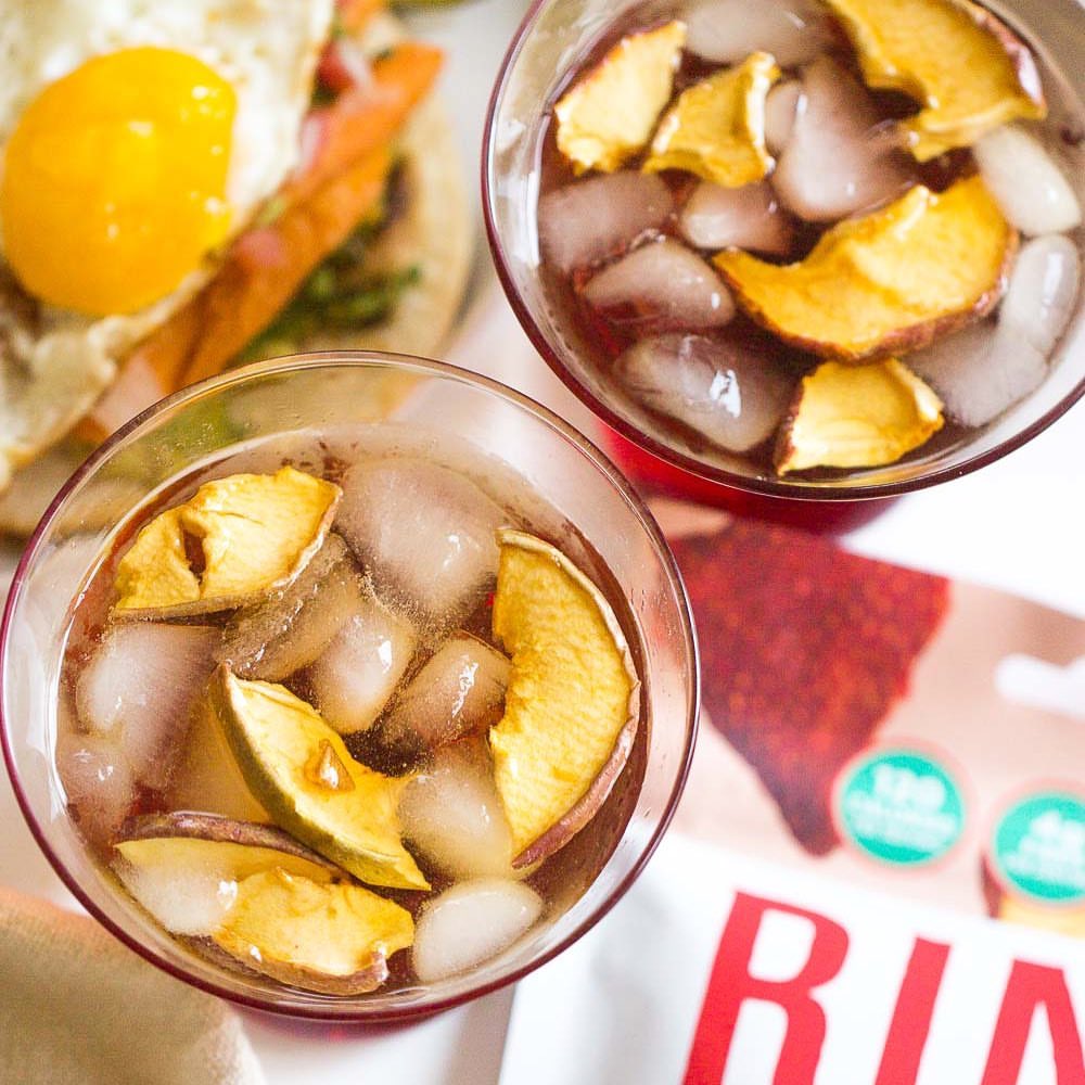 Bourbon-Champagne Cocktail