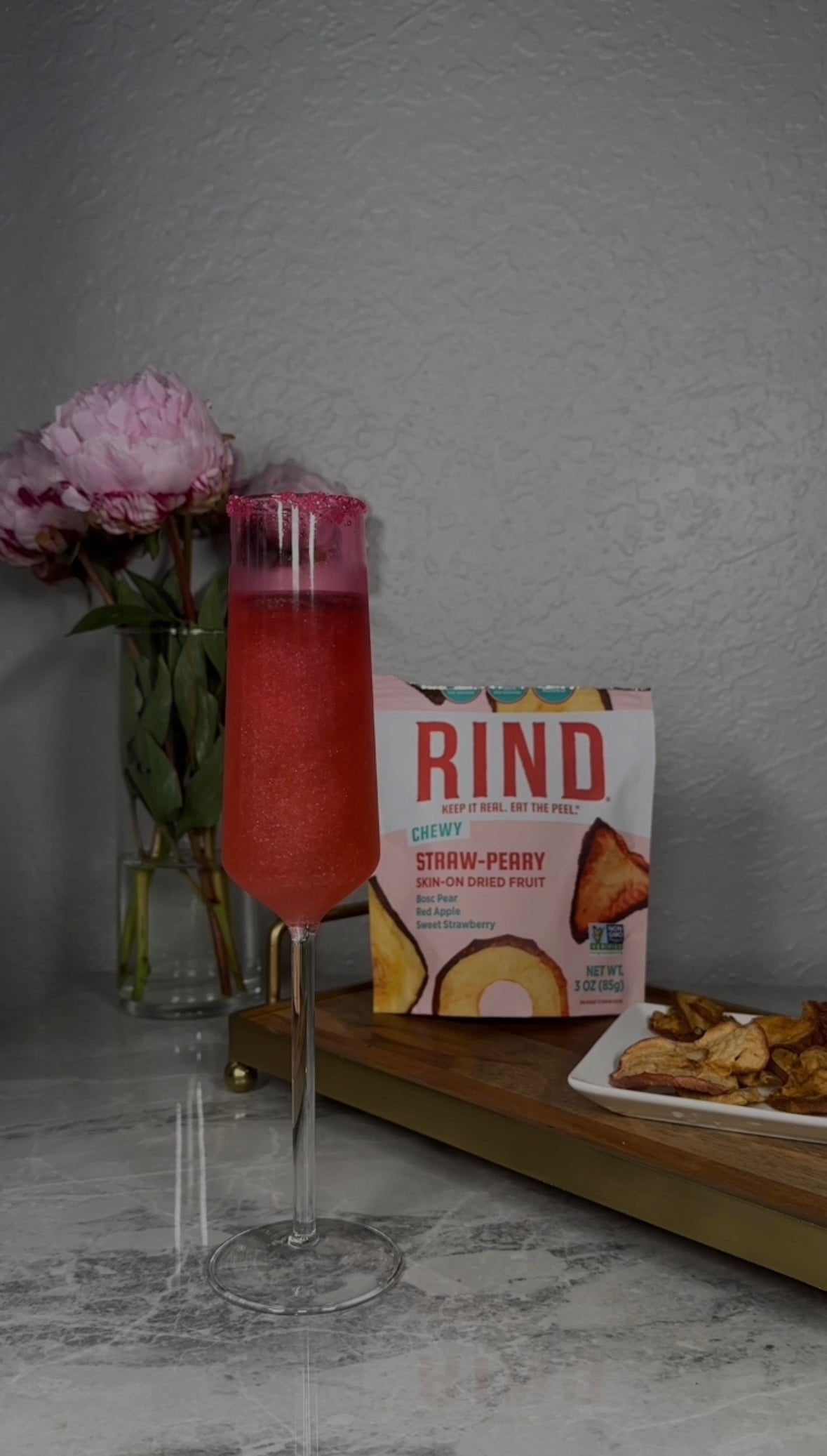 Galentine's Strawberry Mocktail