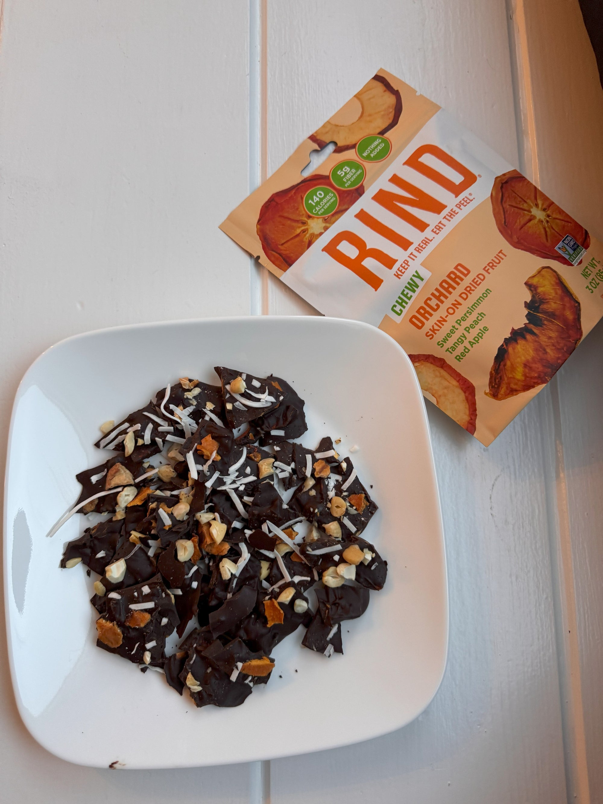 Dark Chocolate Orchard Coconut Bark