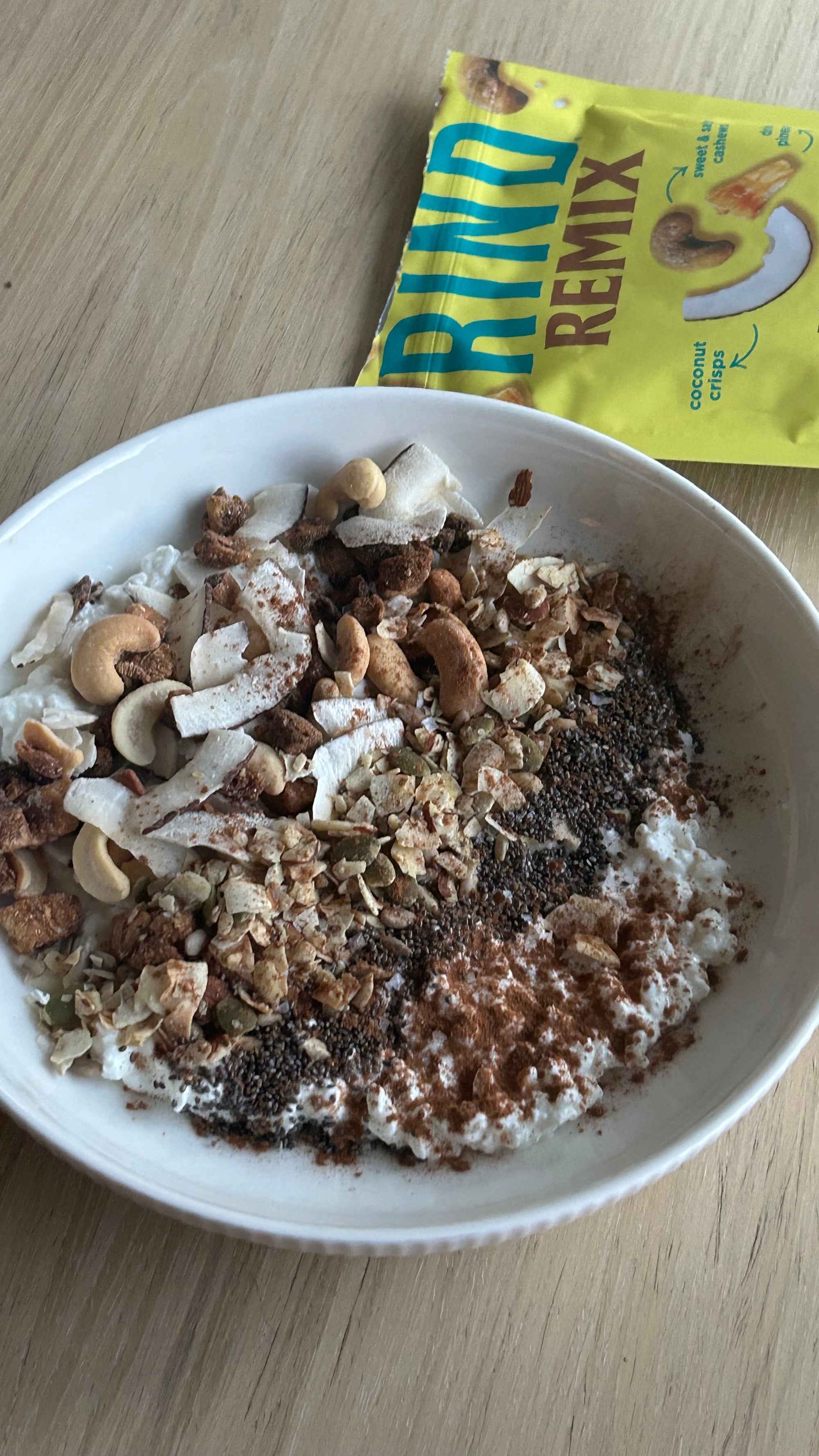 High Protein Piña Colada Breakfast Bowl
