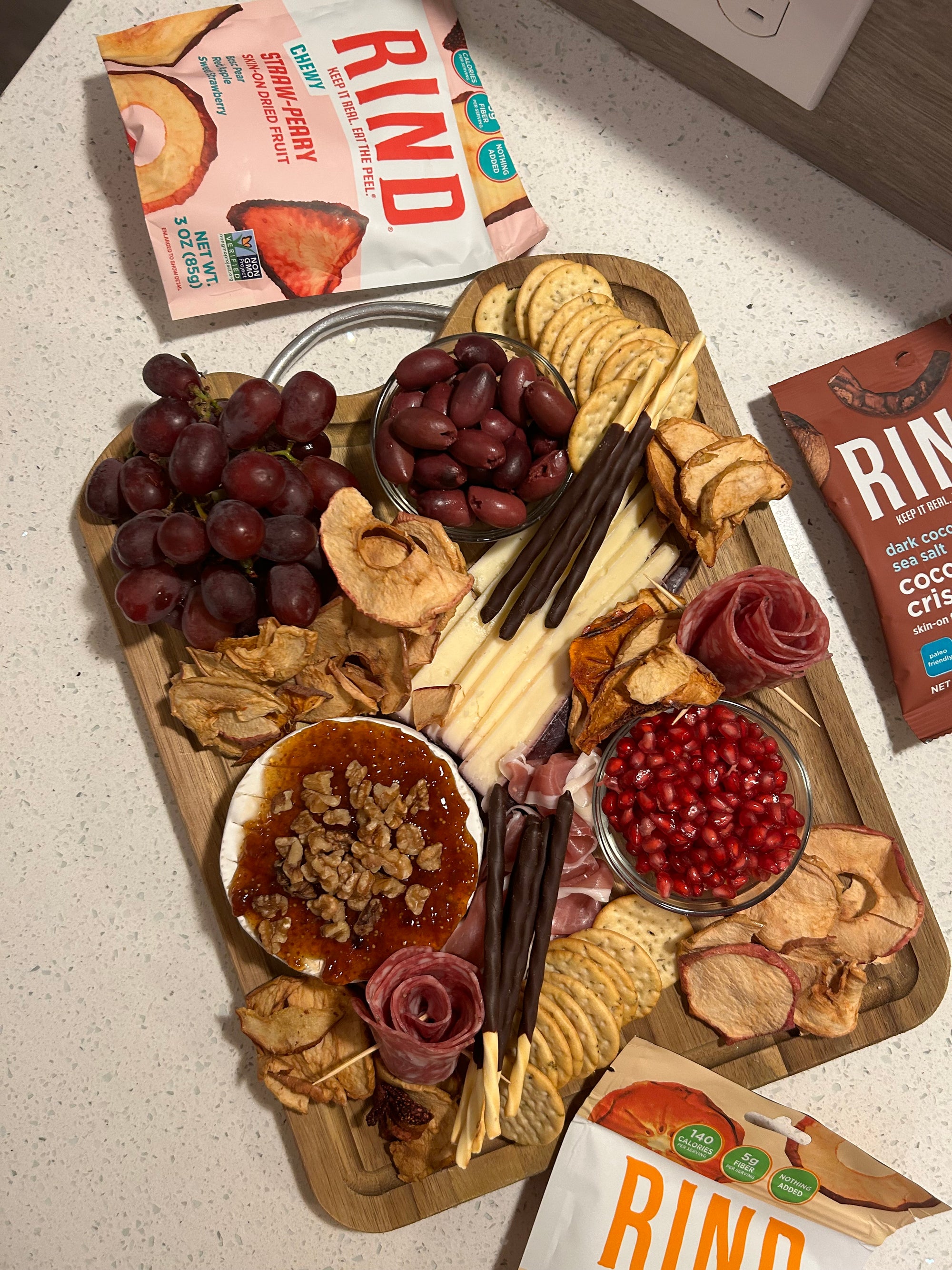 Fall Fruit Charcuterie Board