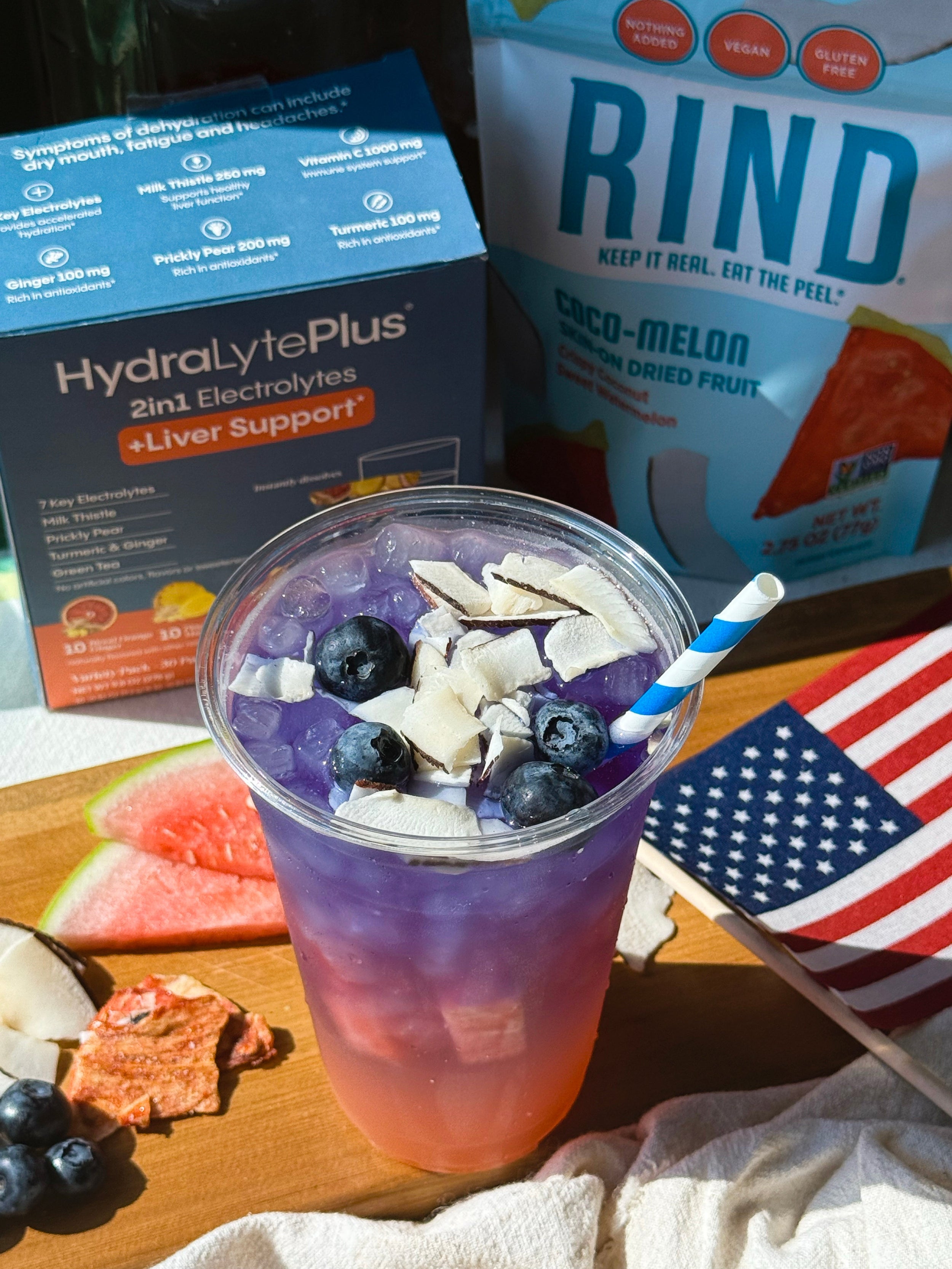 Red, White & Blue Refresher - RIND Snacks