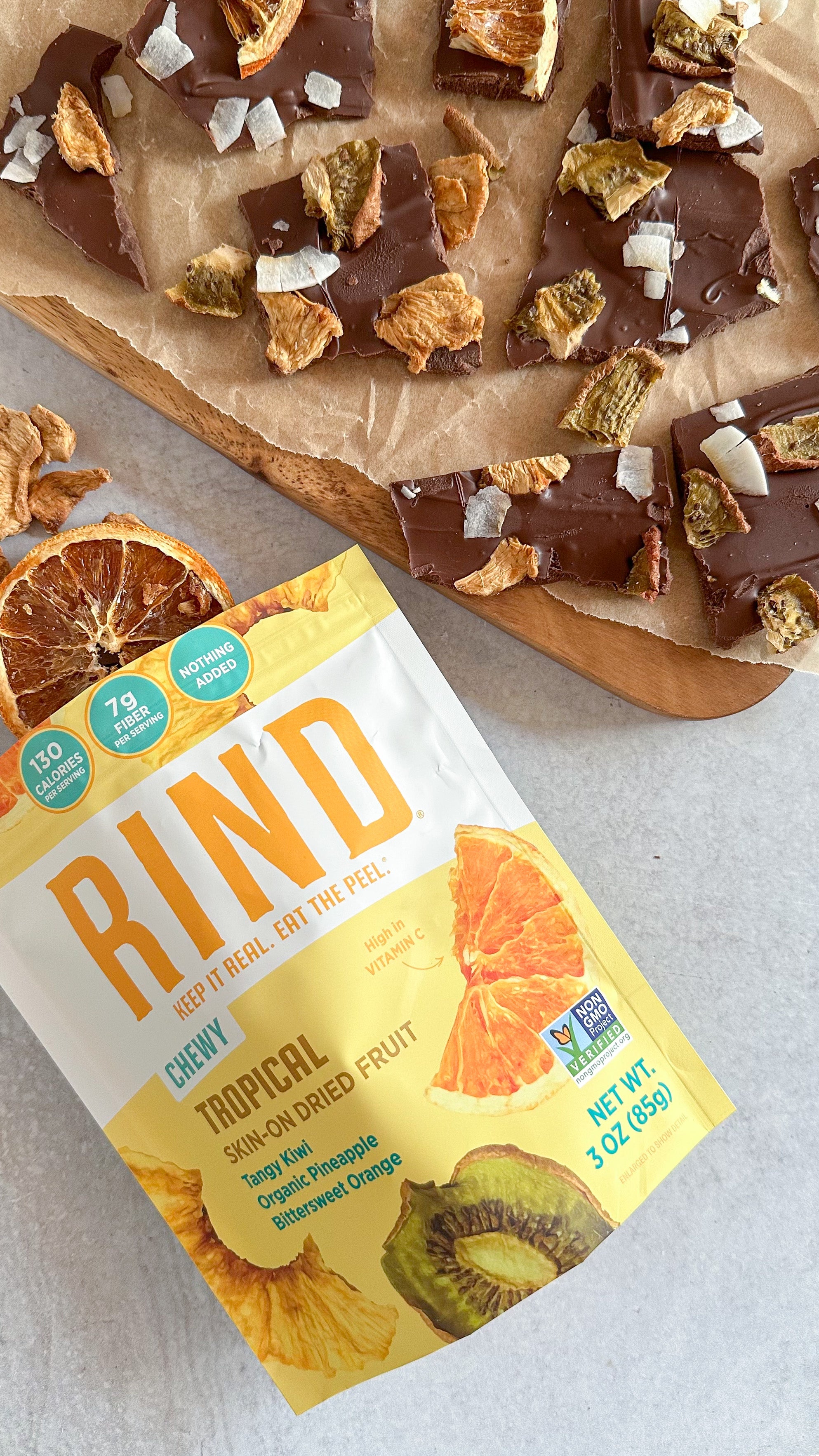 Tropical Chocolate Bark