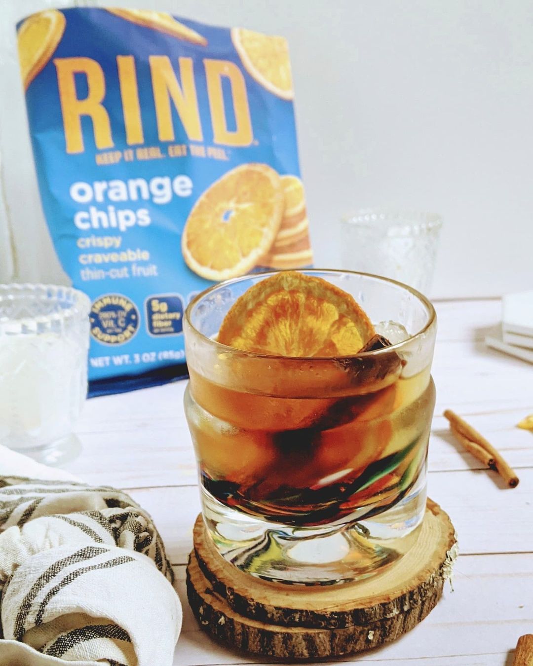 Orange Cinnamon Old Fashioned