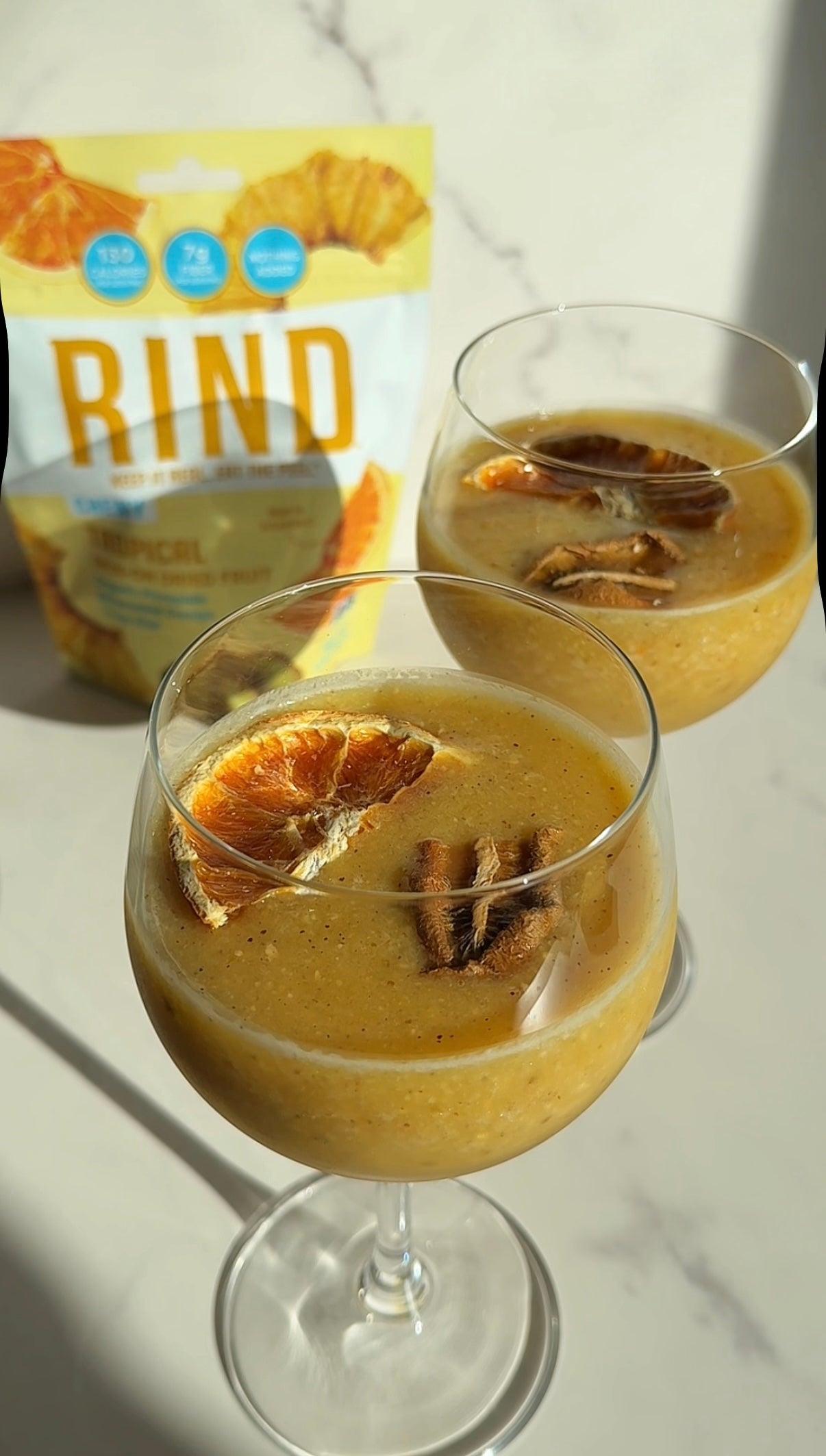 Fruity Frozen Mimosas