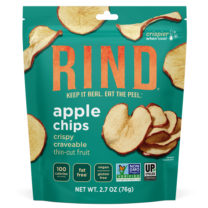 RIND Snacks Dried Fruit, Apple Chips RIND Snacks, Inc